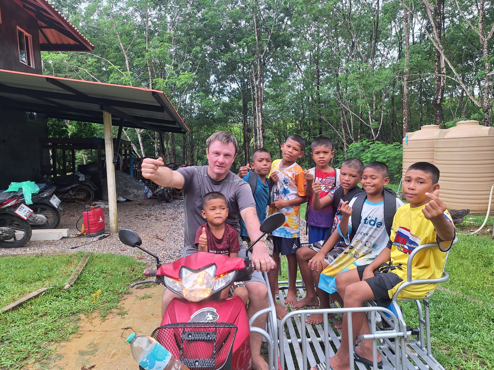 A Moken boy in the Guardians sponsorship program on Koh Phayam