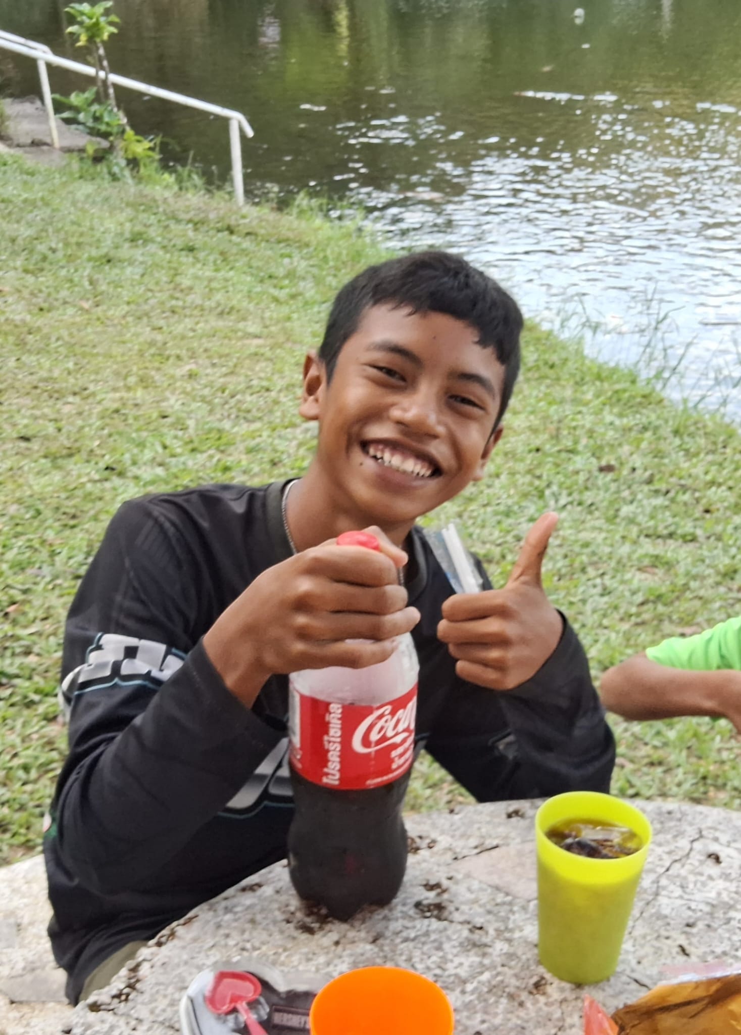 A Moken boy in the Guardians sponsorship program on Koh Phayam