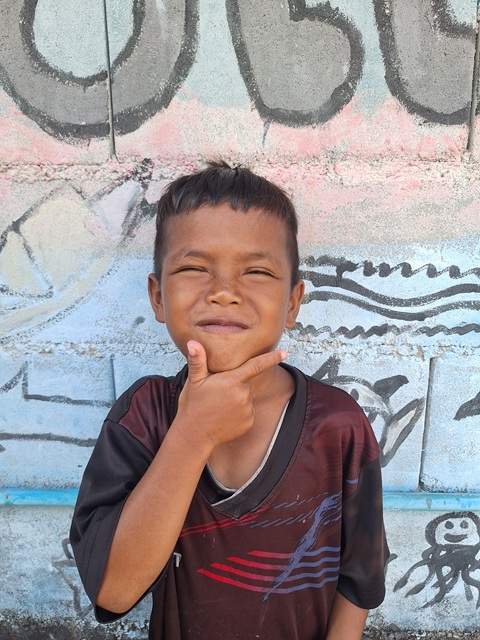 Yoad ThaleaLuk, 6, in the Guardians program on Koh Phayam